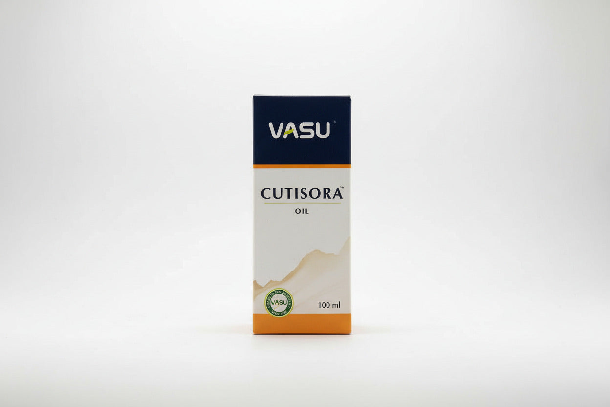 Cutisora oil 100ml renown for reducing scaling, erythema and thickening of skin
