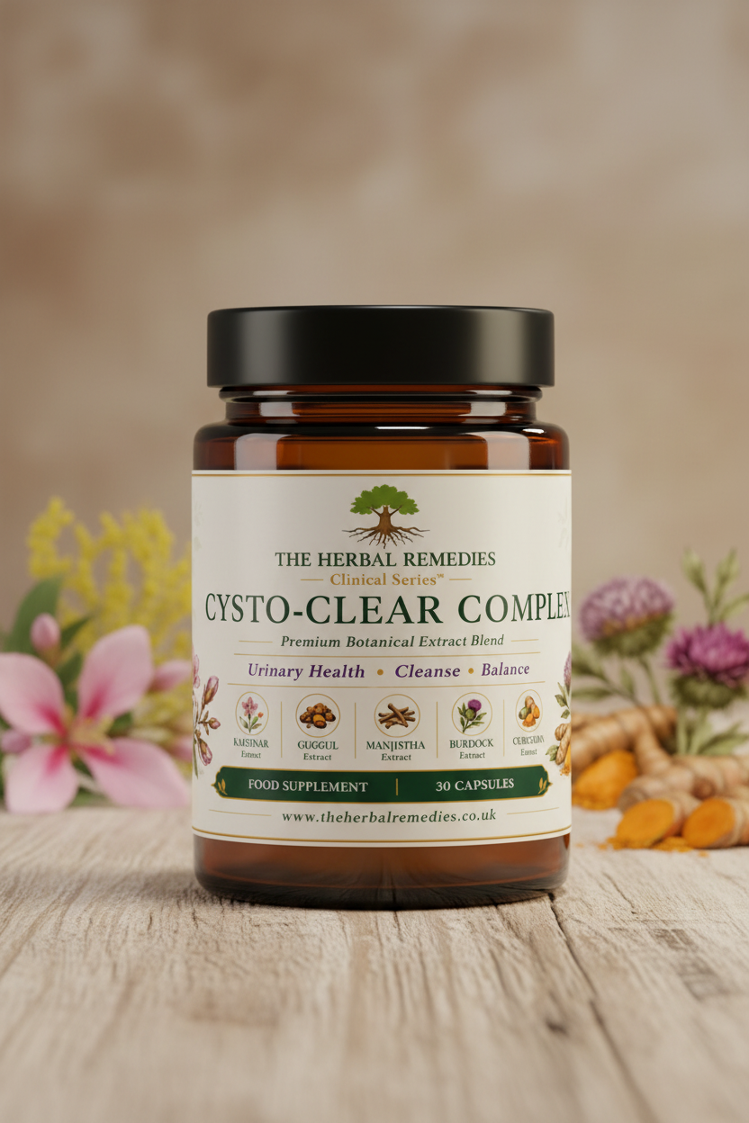 Cysto-Clear Complex  Advanced Herbal Blend for Internal Balance & Cleansing Support