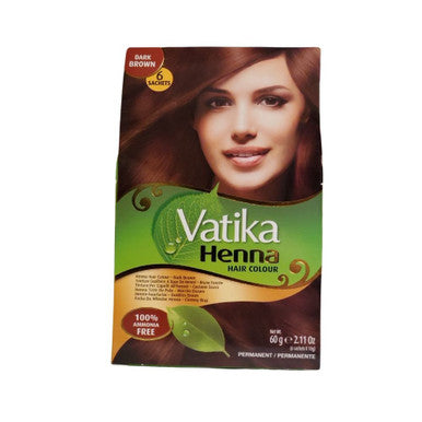 Natural  Dark Brown Hair Colour
