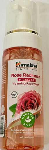 Rose radiance miscellar foaming face wash 150ml