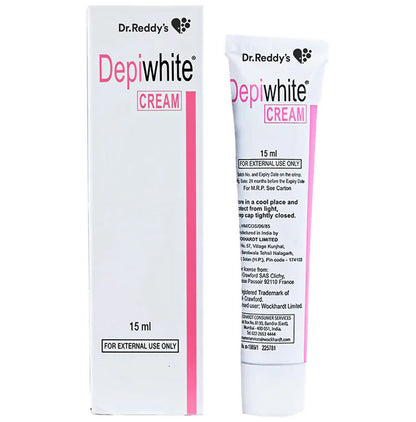 Depiwhite cream for hyper pigmentation, malsama and reduce dark spots 15ml
