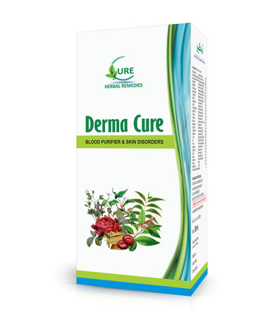 Derma cure Herbal Blood Purifier Acne Pimples Vulgari Tonic 200ml