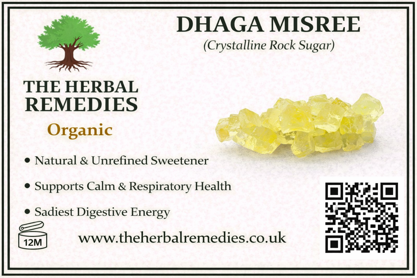 Dhaga Misree (Threaded Rock Sugar) candy with saffron 100g
