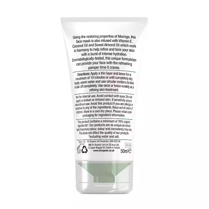dr.organic Organic Moringa Ultimate refined Face Mask- 50ml