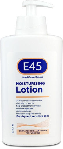 E45 Moisturising lotion for dry & sensitive skin 200ml