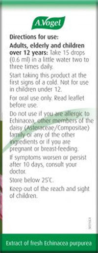 Echinaforce 15 ml symptomatic relief of colds, influenza THR 20894/0062