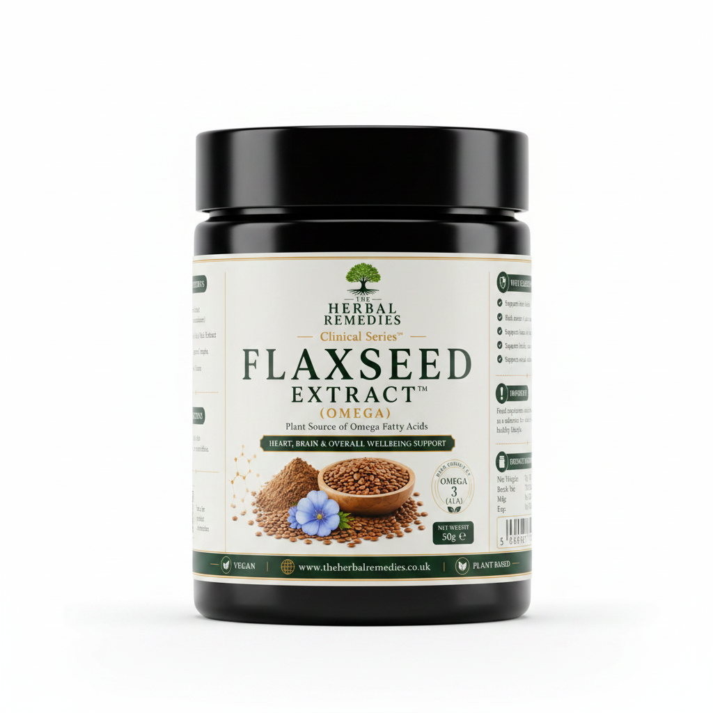 Flaxseed Extract (Omega) (Linum usitatissimum) — Omega-3 ALA & Lignan Complex | Clinical Series™