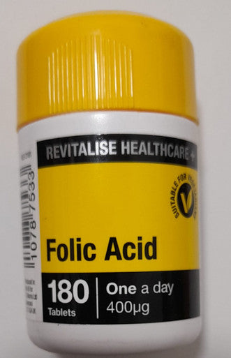 Folic acid 180 tablets