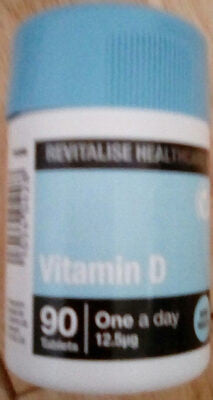 Vitamin D 12.5 mcg  90 tablets