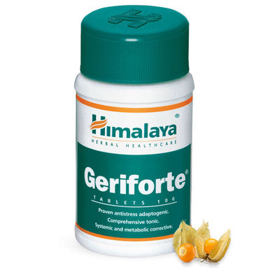 Geriforte tablets Rejuvenates both body & mind 100 tablets Himalaya