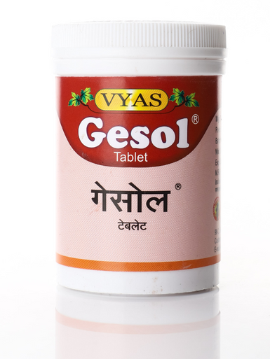 Gesol  Appetiser, Digesting & Carminative 100 tablets