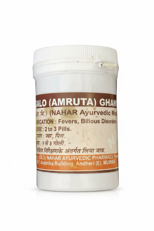 Giloy Tablets Galo (AMRUTA) Ghanvati immunity -fever  Tablets 150