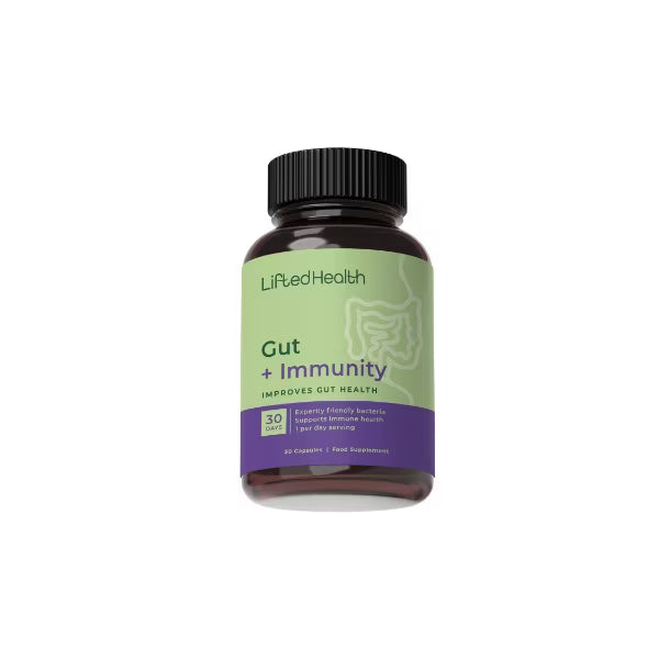 Gut + Immunity Capsules – Daily Digestive & Immune Support (30 Capsules)