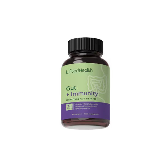 Gut + Immunity Capsules – Daily Digestive & Immune Support (30 Capsules)
