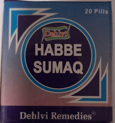 Habbe Sumaq 20 pills  It is very useful in gastrointestinal tract problems