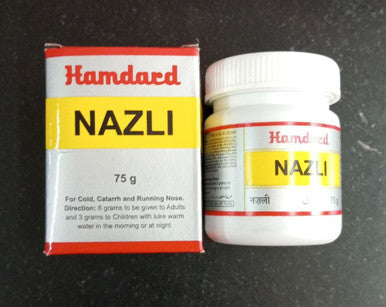 Nazli Powder hamdard 75g for Cough & Cold