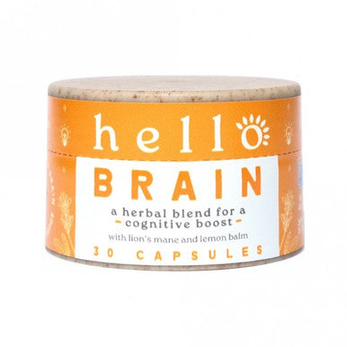 Hello Brain is a herbal blend that boosts your cognitive functions.