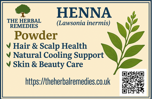 Henna Extract - 50g nourish the scalp and strengthen hair roots.