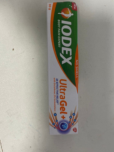 Iodex ultra fast relief Pain gel 30g no smell