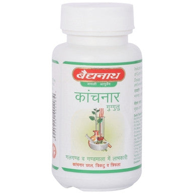 Kanchnar Guggulu Thyroid & Cysts Baidyanath 80 Tablets