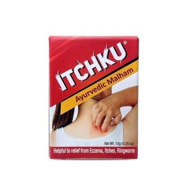 Itchku Ayurvedic Malham helpful to relieve from eczema, itches and ringworm 10g