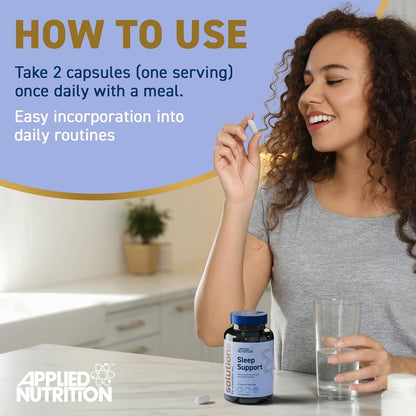 Sleep Support Capsules (60 Capsules) Rejuvenating sleep