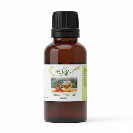 Kumkumadi with Saffron Organic  Oil glass dropper bottle