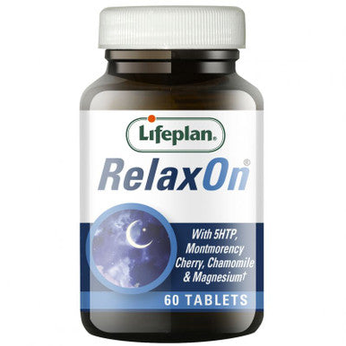 RelaxOn 60 tablets thtp, montmorecy cherry magnesium relaxation of mind body