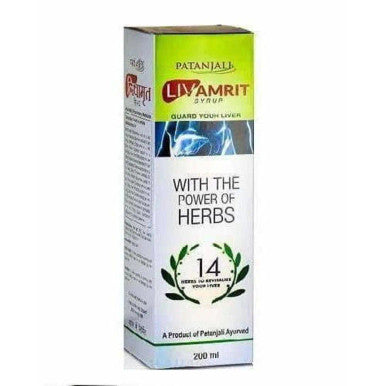 Livamrit Syrup  For Liver Health 200ml,Improves appetite,Promotes healthy liver functions