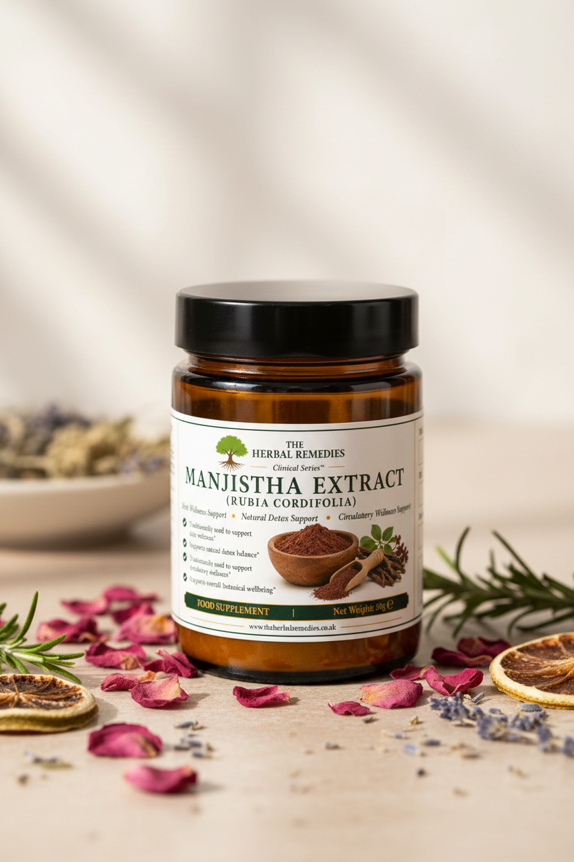 Manjistha Extract (Rubia cordifolia) Botanical for Skin & Internal Balance