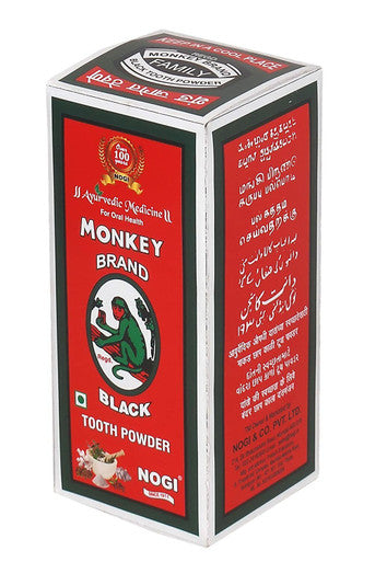 Monkey Brand Black Tooth powder 200 gm