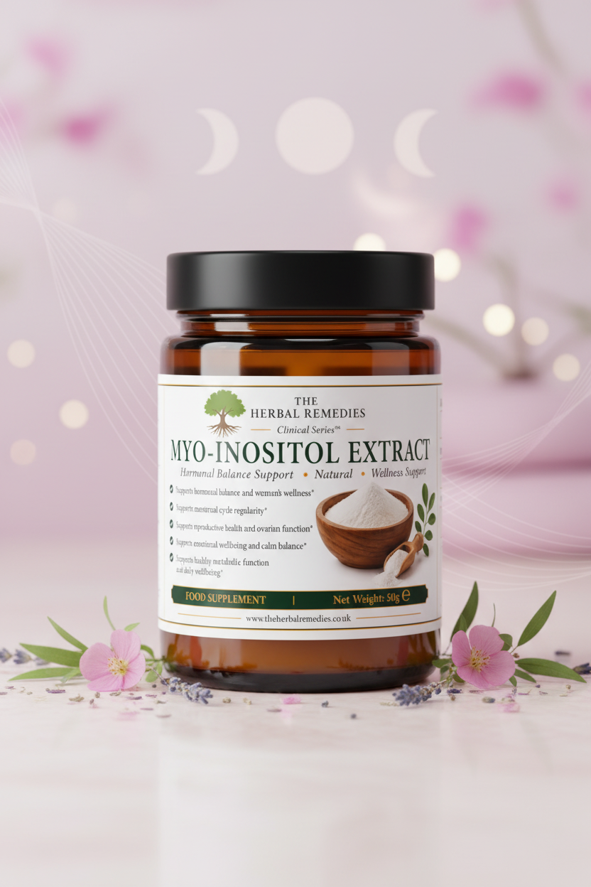 Myo-Inositol Extract Powder | Hormonal Balance, Ovarian Health & Metabolic Support
