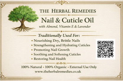 Nail & Cuticle Oil  Jojoba • Almond • Castor • Vitamin E • Tea Tree • Lavender • Lemon