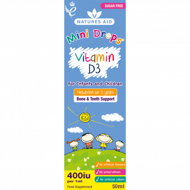 Mini Drops Vitamin D - 50ml