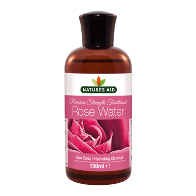 Rose Water (Premium Strength) - Natures Aid 150ml