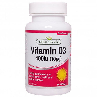 Vitamin D3 400iu - 90Tablets