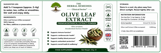 Olive Leaf Extract | Pure Herbal Powder