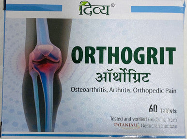 Orthogrit 60 Tablets, osteoarthritis, arthritis and orthopaedic pain