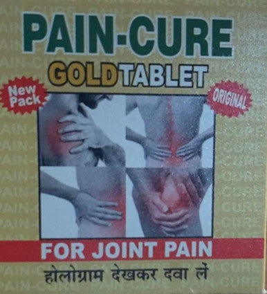 Pain Cure  Gold tablets  Quick and Effective in  Rheumatiod, Gouty, Arthritis & Sciatica Pain