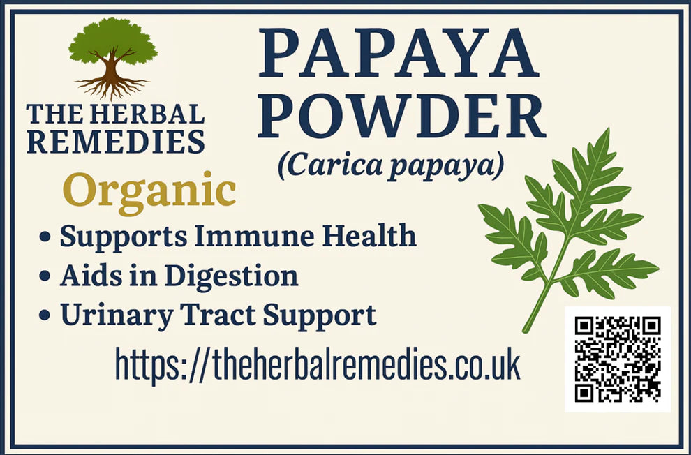 Papaya Leaf  Powder (Carica papaya) – Digestive Support & Natural Enzyme Balance