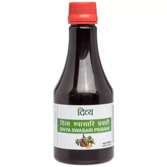 Divya Swasari Pravahi 250ml | Ayurvedic Respiratory Support Herbal Liquid