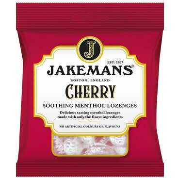 Jakemans menthol lozenges cherry 73g