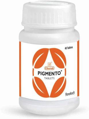 Pigmento Tablets Natural Herbal Remedy for Vitiligo - 40 Tablets by charak