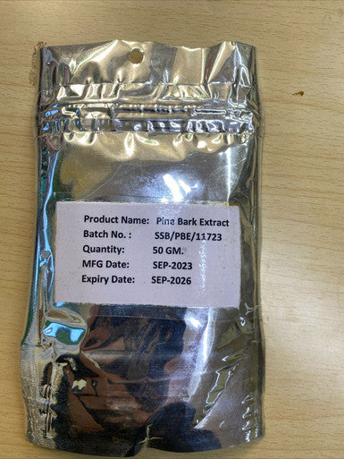 Pine Bark Herbal Extract / Pure Powder  50  grams