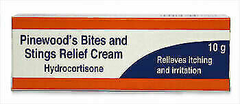 Bites and sting relief cream 10g relieves itching and irritation