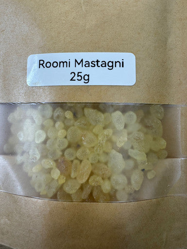 Roomi  MASTAGI Asali Pistacia Lentiscus, Rumi Mastaki - Mastic Tree Gum 25g