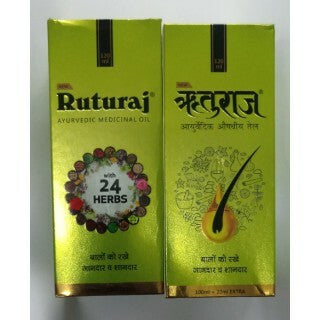Ruturaj Ayurvedic medicinal oil 300ml with 24 herbs