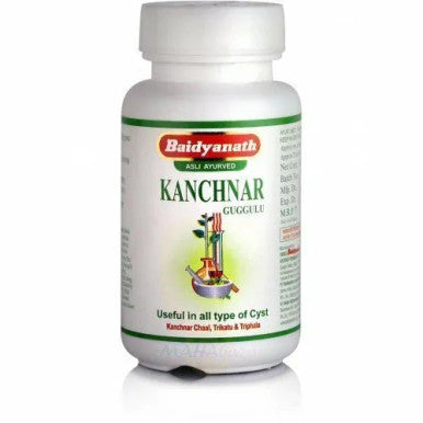 Kanchnar Guggulu Thyroid & Cysts Baidyanath 80 Tablets