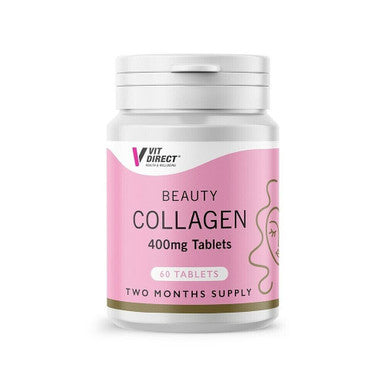 Collagen 400mg Plus Biotin - 60 Tablets -skin health