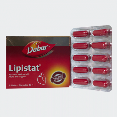 Lipistat Capsule Aids in reducing bad cholesterol levels 50